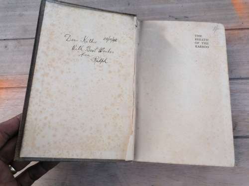 REDUCED to clear THE BREATH OF THE KARROO BY L. H. BRINKMAN
