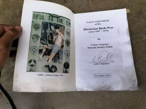 TALES AND POEMS OF THE RHODESIAN BUSH WAR 1967-1979 SIGNED COPY