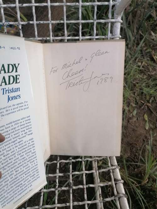 Rare signed Voyage books by Tristan Jones