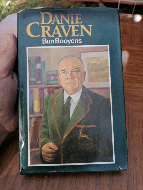 Danie craven deur Bun booyes 1975 eerste druk