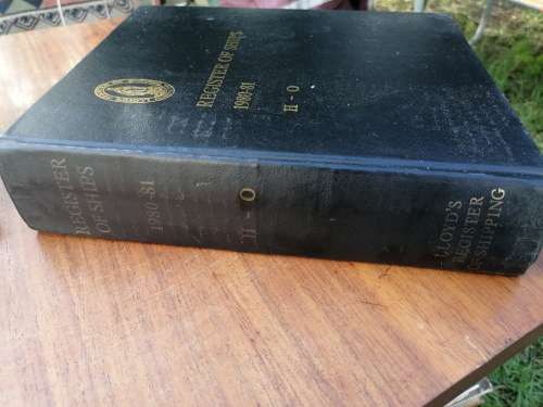 THE VERY SCARCE ` REGISTER OF SHIPS ` LLOYD`S REGISTER OF SHIPPING 1770 PAGES