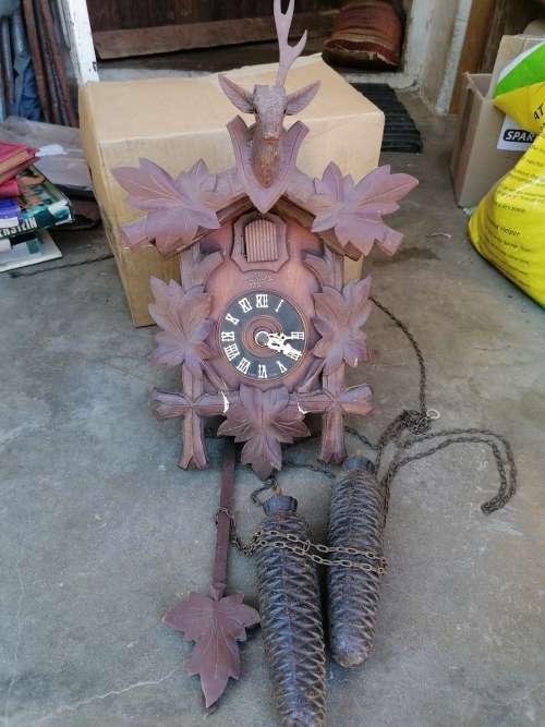 Vintage 1950`s Schatz Cuckoo Clock 8-Day