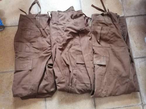 3 x weermag broeke. Size 81