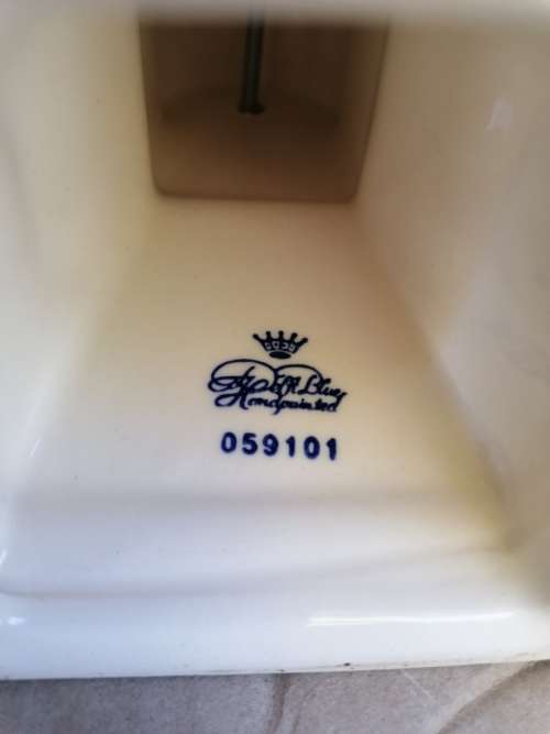 Nice blue and white porcelain wind mills