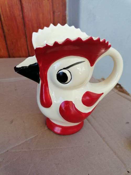 Vintage Burlington Ware Cockerel / Chicken Jug. Condition as per picture