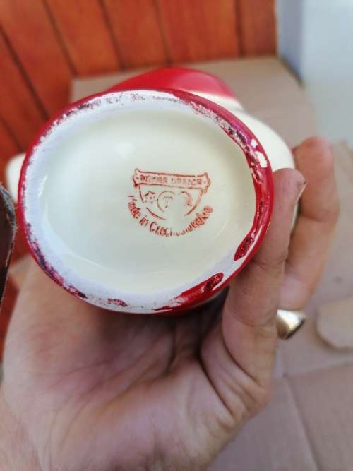 Vintage Burlington Ware Cockerel / Chicken Jug. Condition as per picture