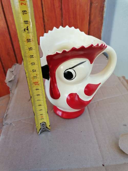 Vintage Burlington Ware Cockerel / Chicken Jug. Condition as per picture