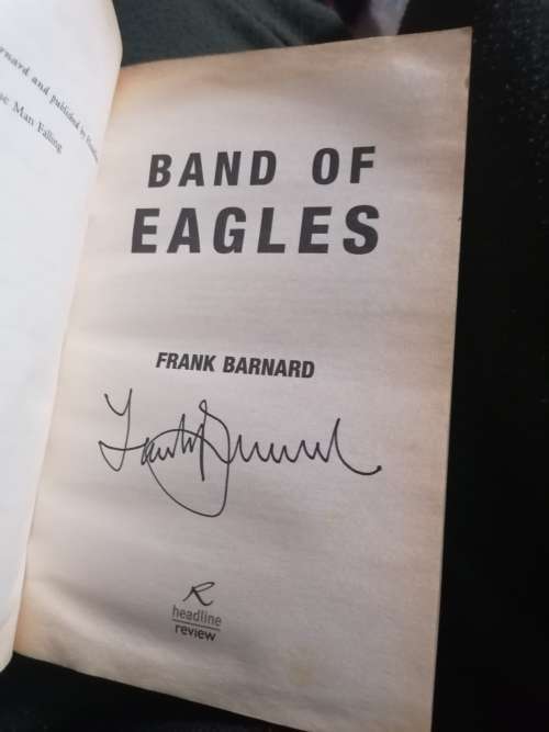 Band of Eagles (World War Two Fighter Pilots) Frank Barnard signed