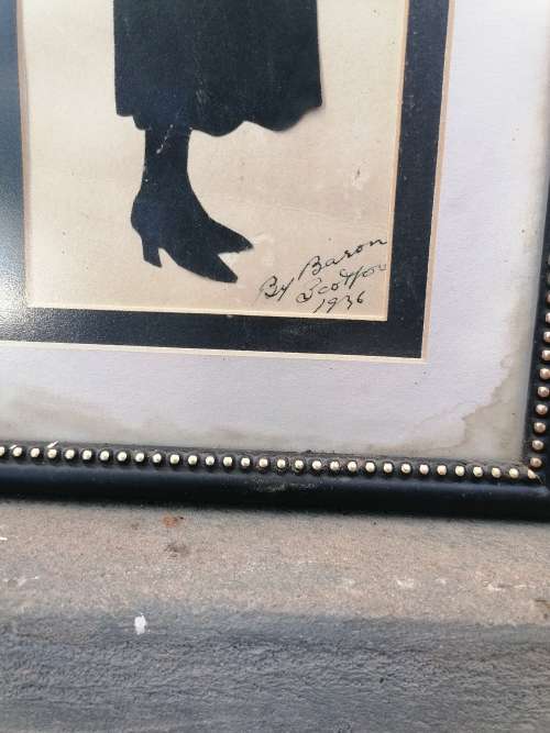 ORIGINAL SIGNED by BARON SCOTFORD 1936