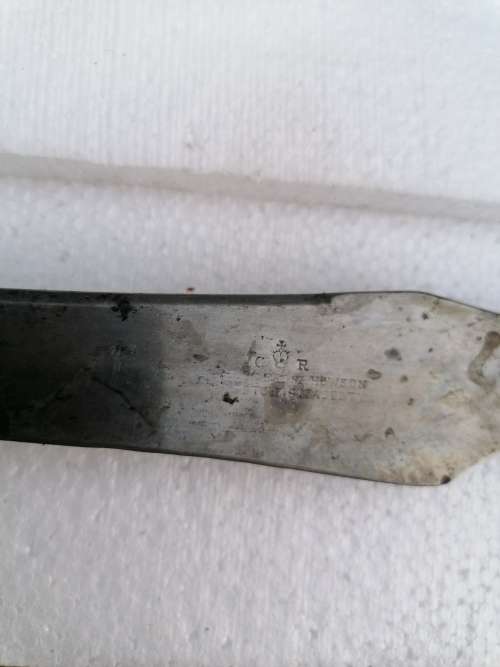Vintage Harrison Bros & Howson. Known as Cutlers to His Majesty  knife with sterling silver