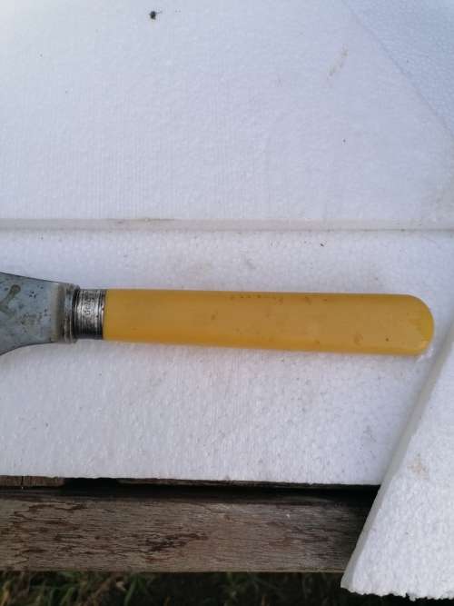 Vintage Harrison Bros & Howson. Known as Cutlers to His Majesty  knife with sterling silver