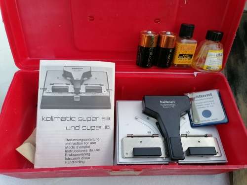 Hahel kollmatic super 16 working condition. Battery included