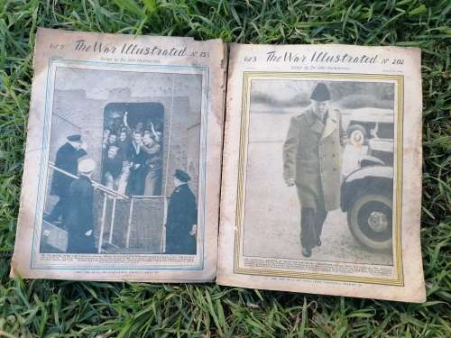 The war illustrated 1943 and 1945 no 158 & 202