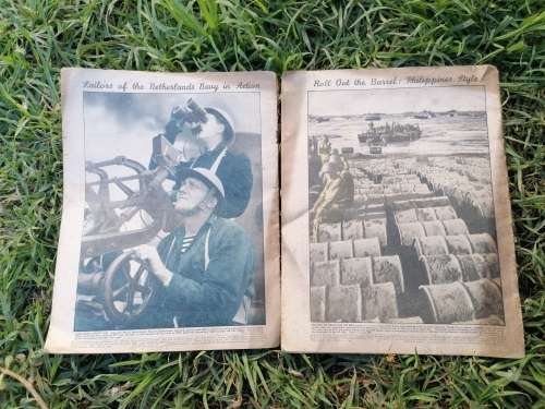 The war illustrated 1943 and 1945 no 158 & 202