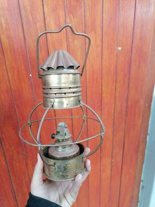 Vintage davey co london ltd lamp