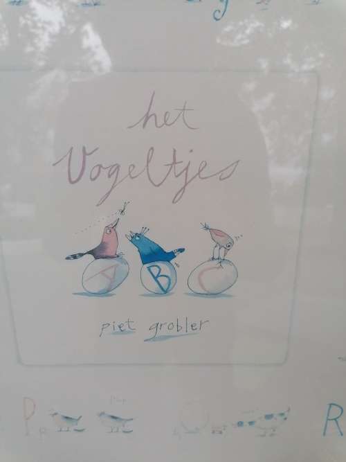Het vogeltjies piet Grobler, Signed copy?