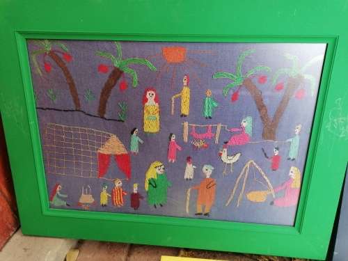 Woven folk art