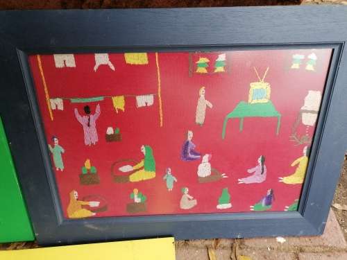 Woven folk art