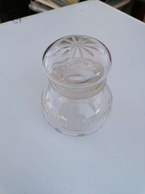 Vintage glass otem. Small chip