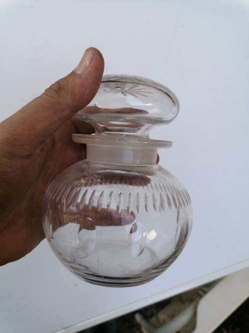 Vintage glass otem. Small chip