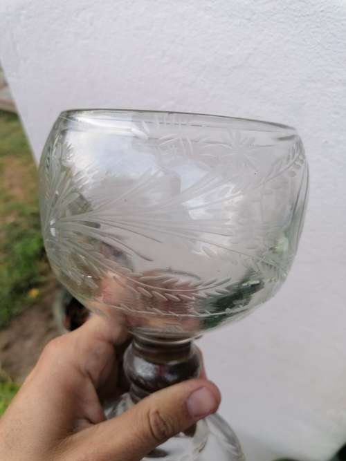 Lovely glass Etched