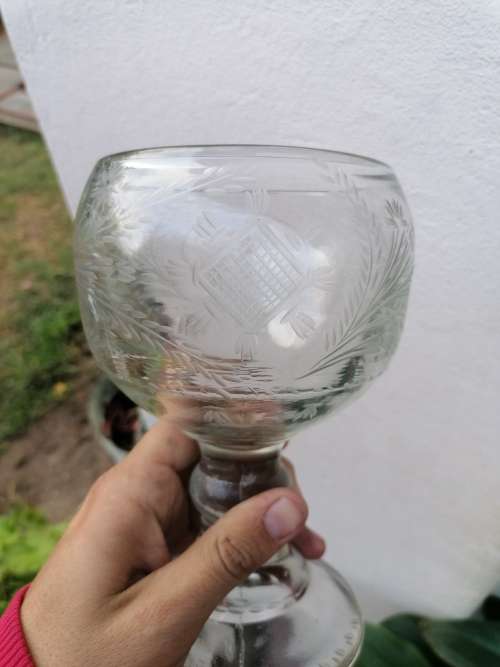 Lovely glass Etched