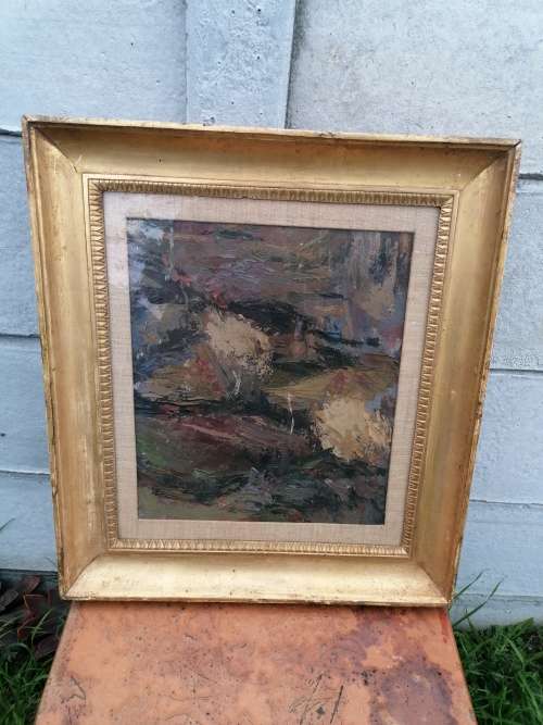 Rare find a original Marylski Jerzy Luszczewski (George) abstract 1949