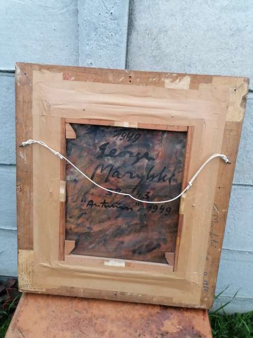 Rare find a original Marylski Jerzy Luszczewski (George) abstract 1949