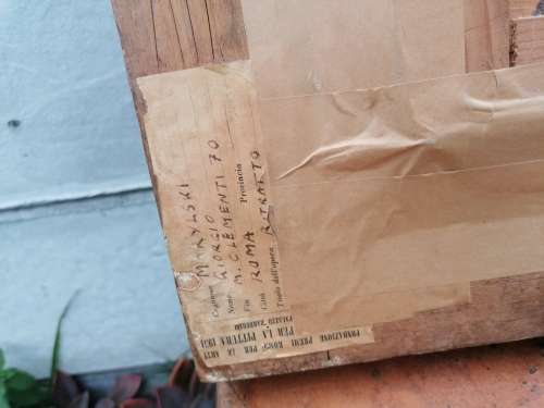 Rare find a original Marylski Jerzy Luszczewski (George) abstract 1949