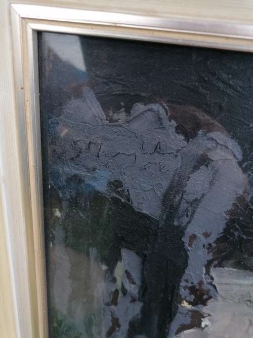 Rare find a original Marylski Jerzy Luszczewski (George) abstract