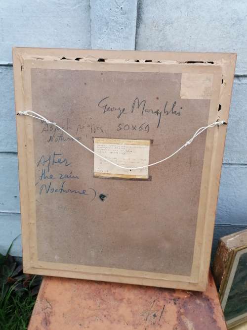 Rare find a original Marylski Jerzy Luszczewski (George) abstract