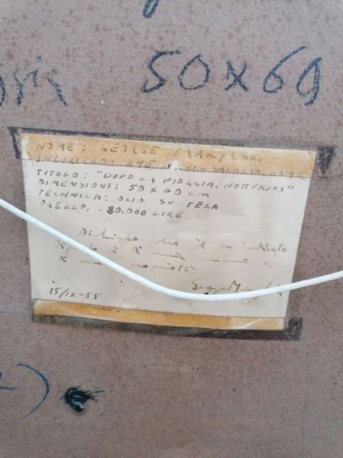 Rare find a original Marylski Jerzy Luszczewski (George) abstract
