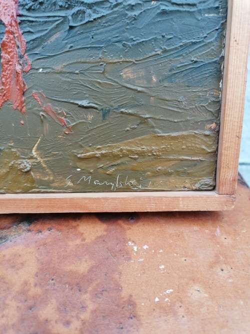 Rare find a original Marylski Jerzy Luszczewski (George)`the judas tree`