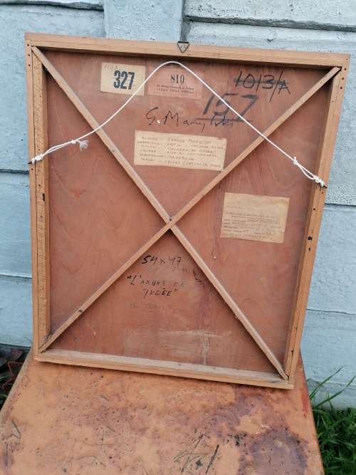 Rare find a original Marylski Jerzy Luszczewski (George)`the judas tree`