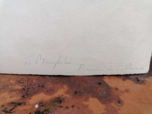 Rare find a original Marylski Jerzy Luszczewski (George)drawing