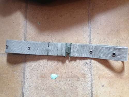 South african army belt