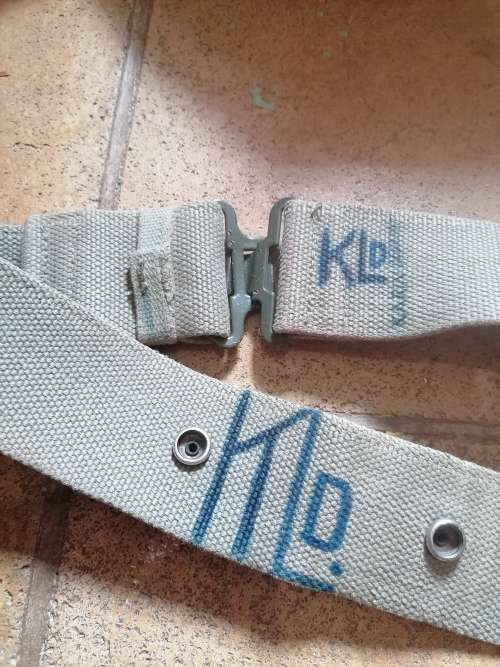 South african army belt