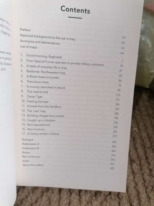 New book Blood Money - Stories Of An Ex-Recce`s Missions In Iraq (Paperback)
