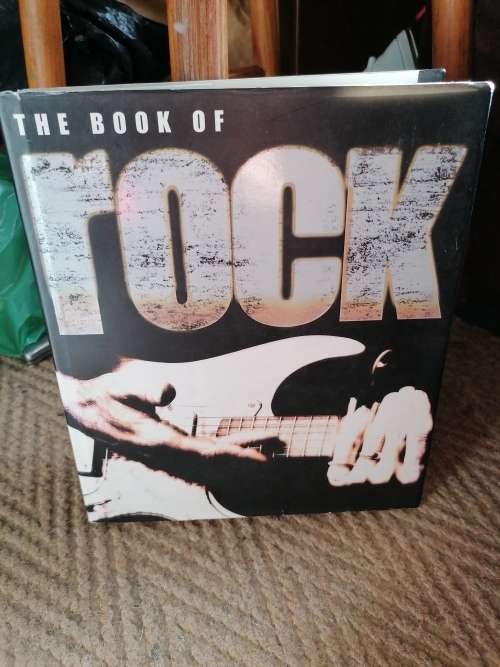 Large format book The book of rock