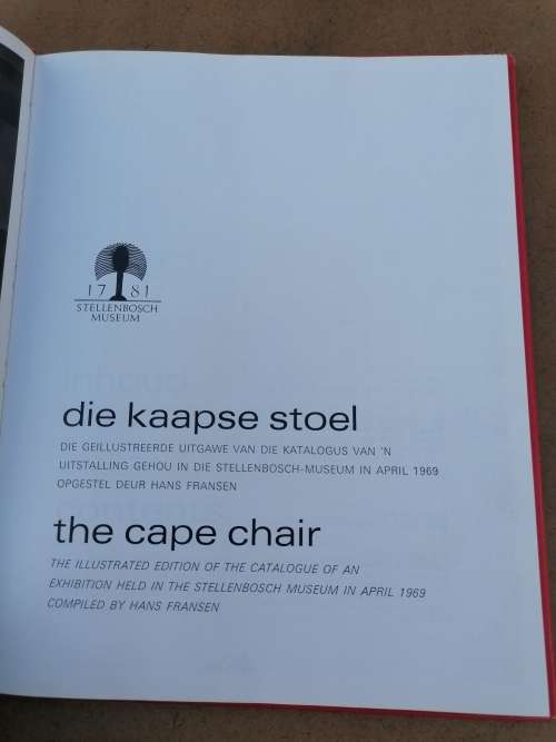THE CAPE CHAIR/ DIE KAAPSE STOEL