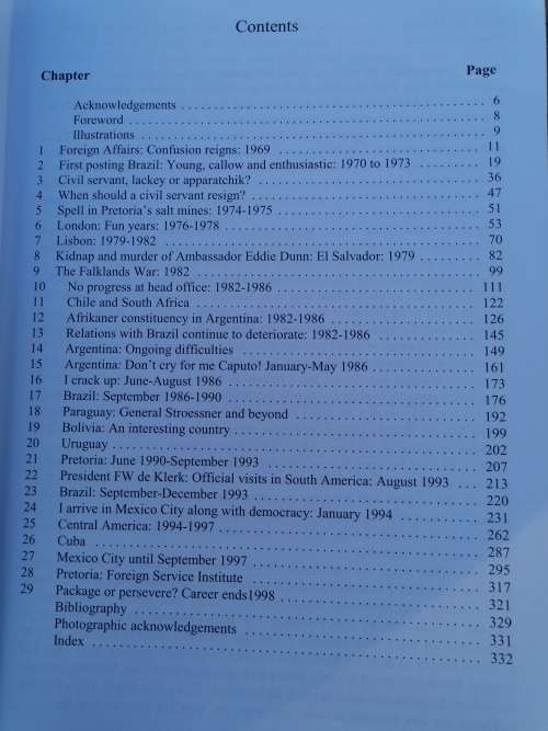 A Diplomat`s Story by Pieter Wolvaardt-Apartheid and Beyond 1969-1998 Signed copy