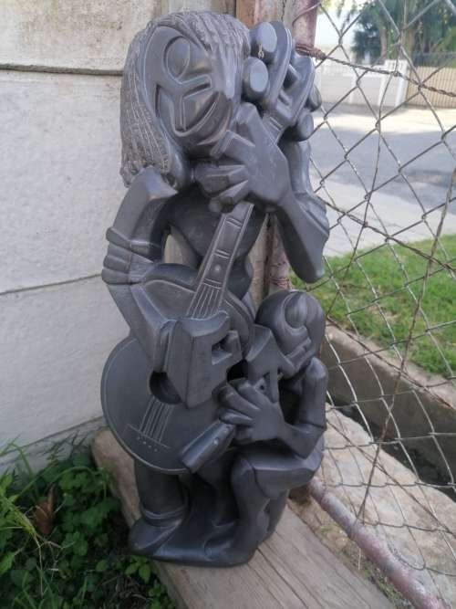 Stunning Large l.madzura stone carving