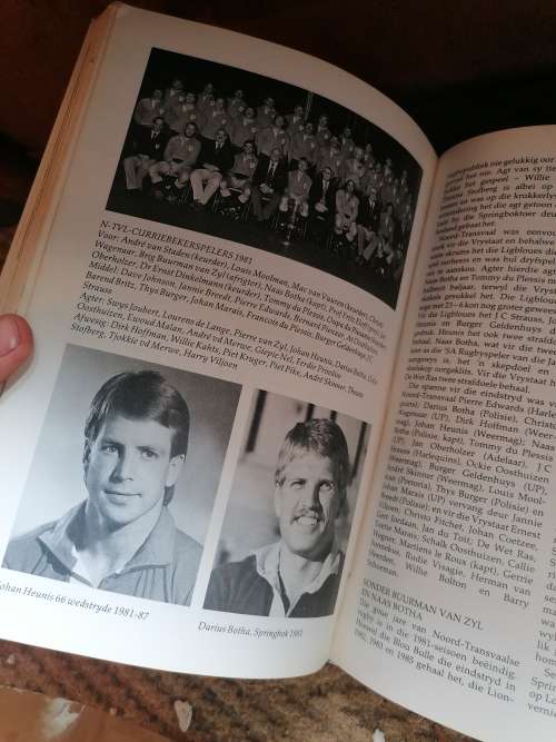 NOORD-TRANSVAALRUGBY 50. (1988)M.C. Van Zyl