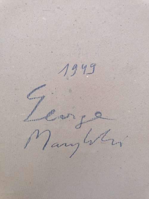 Rare find a original Marylski Jerzy Luszczewski (George)1949