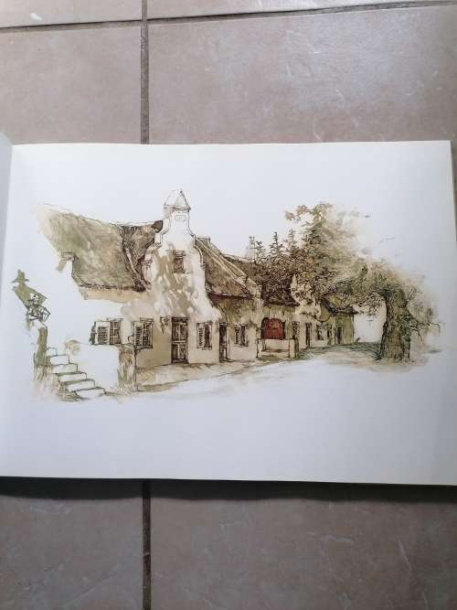Eikestad. A collection of pen and wash drawings of Stellenbosch by Cora Coetzee.