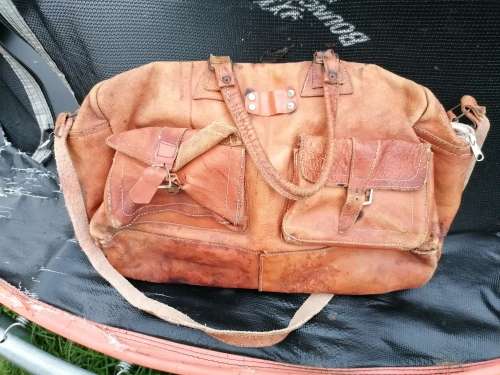 Genuine Leather bag Leather needs some treatment and some tlc