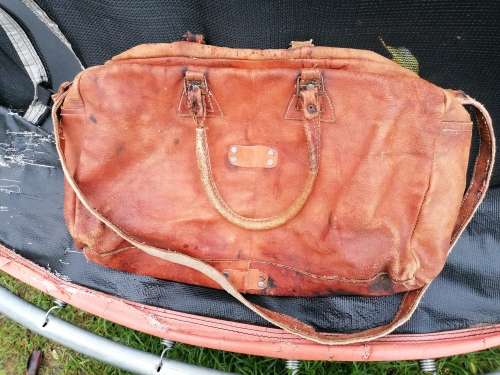 Genuine Leather bag Leather needs some treatment and some tlc