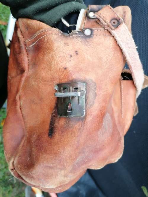 Genuine Leather bag Leather needs some treatment and some tlc