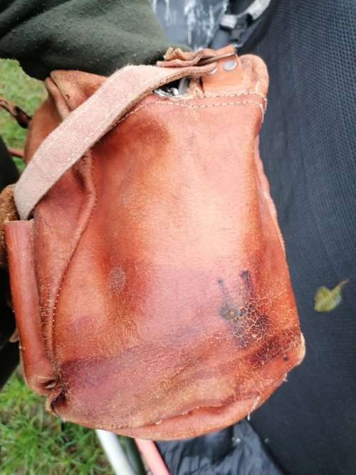 Genuine Leather bag Leather needs some treatment and some tlc