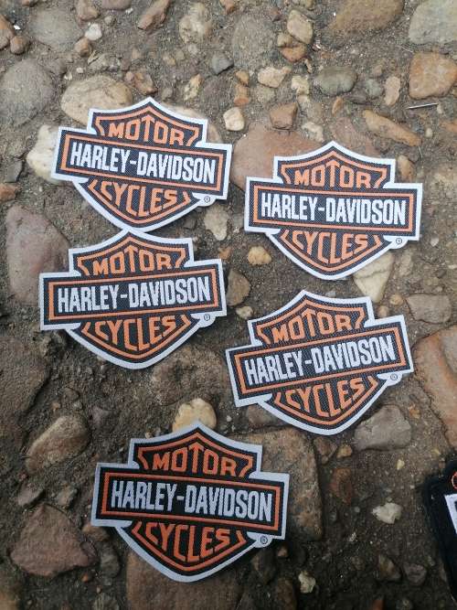 Harley Davidson Cycles Embroidered Patches bid per patch